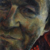 L'homme moquant - 80X65 - Huile 2019
